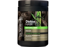 Dr. Santé Detox Hair maska s aktívnym uhlím z bambusu pre intenzívnu regeneráciu vyčerpaných vlasov 1000 ml