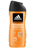 Adidas Power Booster 3v1 sprchový gél na telo, vlasy a pokožku pre mužov 250 ml