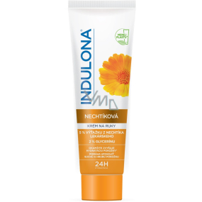 Indulona Calendula + nechtíkový krém na ruky na suchú a drsnú pokožku 75 ml