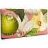 English Soap Magnólia & Pear prírodné parfumované toaletné mydlo s bambuckým maslom 240 g