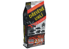 Servis Les dřevěné grilovací uhlí 2,5 kg