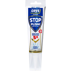 Ceys Stop Plísni sanitárny silikón, biely, tuba 125 ml Ceys Stop Plísni sanitárny silikón, biely, tuba 125 ml