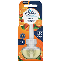 Glade náhradná náplň do elektrického osviežovača vzduchu Fresh Mandarin Dream 20 ml