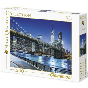 Clementoni Puzzle New York 1500 dielikov, odporúčaný vek 10+
