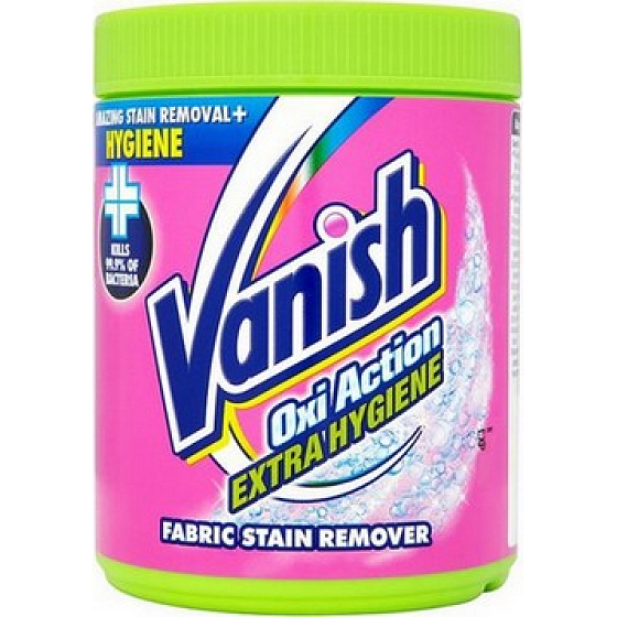 Vanish Oxi Action Extra Hygiene odstraňovač škvŕn 470 g