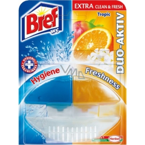 Bref Duo Aktiv Extra Clean & Fresh Tropic WC gél komplet záves 60 ml