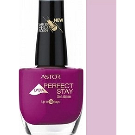 Astor Perfect Stay Gél Shine 3v1 lak na nechty 106 Lilac It 12 ml