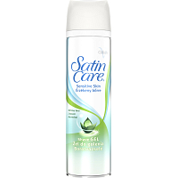Gillette Satin Care gel na holenie pre ženy, 200 ml