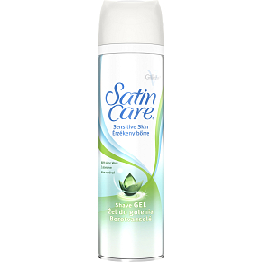 Gillette Satin Care gel na holenie pre ženy, 200 ml