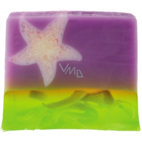 Bomb Cosmetics Zamatová hviezda - Velvet Star Prírodné glycerínové mydlo 100 g