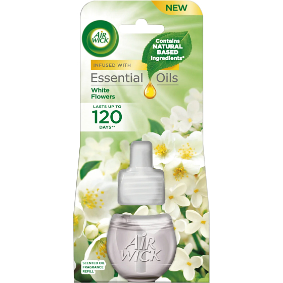 Náplň do elektrického osviežovača vzduchu Air Wick White Flowers 19 ml