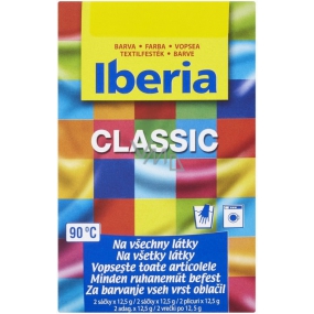 Iberia Classic Farba na textil žltá 2 x 12,5 g
