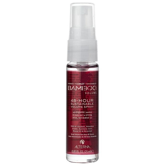Alterna Bamboo Volume 48Hour Sustainable sprej pre objem 25 ml Mini