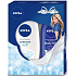 Nivea Creme Soft sprchový gél 250 ml + Výživné telové mlieko 250 ml, kozmetická sada