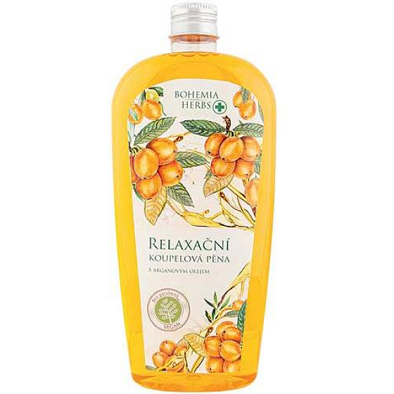 Bohemia Gifts Arganový olej relaxačná kúpeľová pena 500 ml