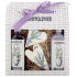 Bohemia Gifts Lavender La Provence krémový sprchový gél 100 ml + šampón 100 ml + patchwork 2 kusy, kozmetická sada
