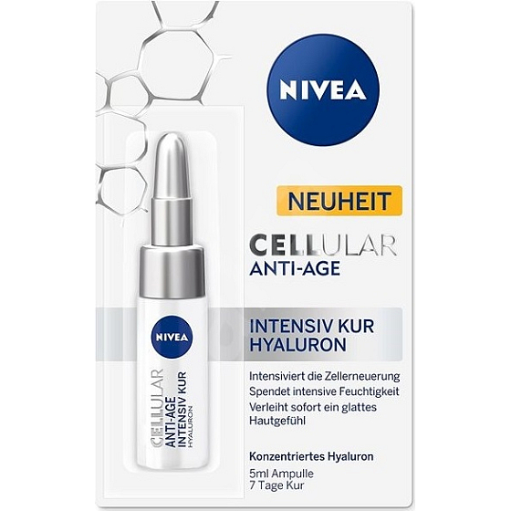 Nivea Cellular Anti-Age intenzívna hyalurónová kúra 5 ml