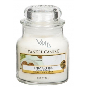 Yankee Candle Shea Butter - Bambucké maslo vonná sviečka Classic malá sklo 104 g