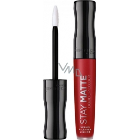 Rimmel London Stay Matte Liquid Lip Colour tekutý rúž 500 Fire Starter 5,5 ml