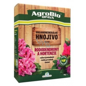 AgroBio Trumf Rododendrony a hortenzie prírodné organominerálne hnojivo 1 kg