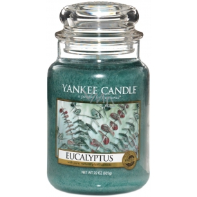 Yankee Candle Eucalyptus - Eukalyptus vonná sviečka Classic veľká sklo 623 g