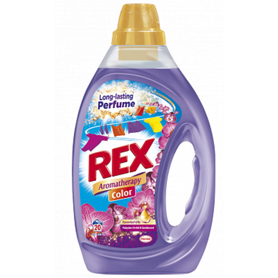 Rex Malaysan Orchid & Sandalwood Aromatherapy Color gél na pranie farebnej bielizne 60 dávok 3 l