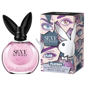 Playboy Sexy So What toaletná voda pre ženy 40 ml