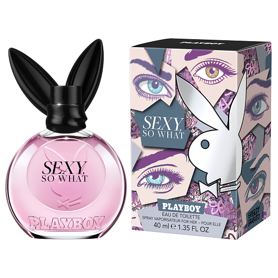 Playboy Sexy So What toaletná voda pre ženy 40 ml