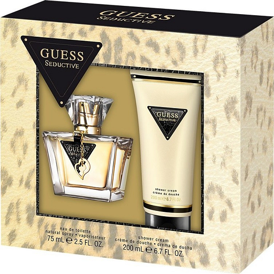 Guess Seductive toaletná voda pre ženy 75 ml + sprchový gél 200 ml, darčeková sada