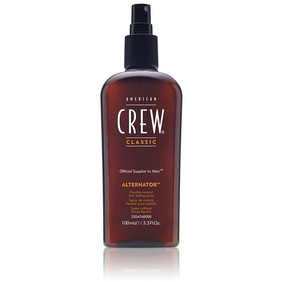 American Crew Alternator sprej na vlasy pre pružnosť účesu, pre všetky typy vlasov, stredná fixácia pre mužov 100 ml