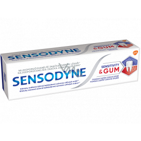 Sensodyne Sensitivity & Gum zubná pasta pre ochranu ďasien 75 ml