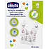Chicco Easy Meal Podbradník jednorazový, vhodné na cesty, pre deti od 6 mesiacov 40 kusov