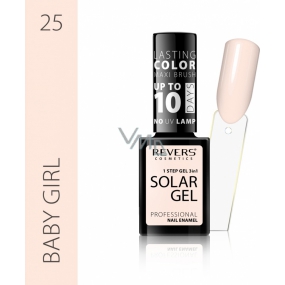 Reverz Solar Gél gélový lak na nechty 25 Baby Girl 12 ml