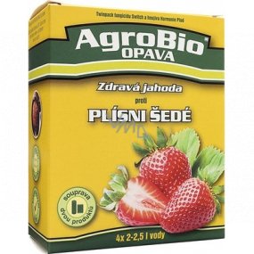 AgroBio Zdravá jahoda Switch fungicídny prípravok proti plesni sivej 2,5 g + Harmónia Plod kvapalné ES hnojivo 90 ml, súprava dvoch produktov