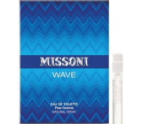 Missoni Wave toaletná voda pre mužov 1 ml s rozprašovačom, vialka