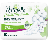 Naturella Cotton Protection Ultra Maxi hygienické vložky s krídelkami 10 kusov