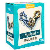 Albi Mozkovna Morský kovový hlavolam Morské koníky, obtiažnosť 3 z 5