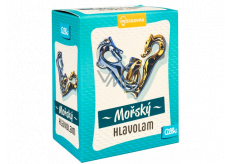 Albi Mozkovna Morský kovový hlavolam Morské koníky, obtiažnosť 3 z 5