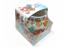 Admit Happy Easter dekoratívna aromatická sviečka v skle 80 g