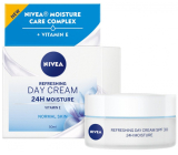 Nivea 24h Moisture SPF15 hydratačný denný krém pre normálnu a zmiešanú pleť 50 ml