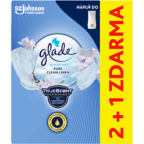 Glade náplň osviežovače vzduchu Touch Fresh Pure Clean Linen 3× 10 ml