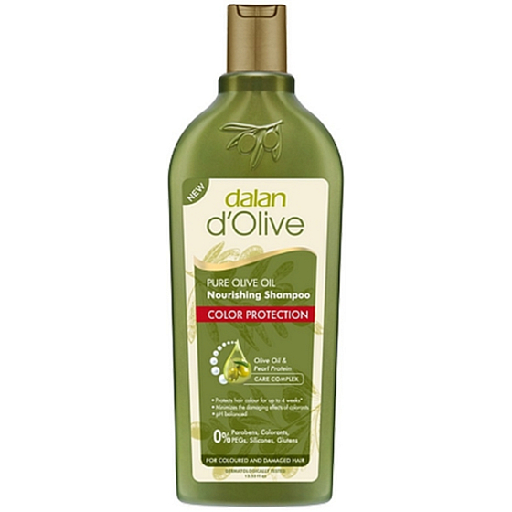 Dalan d Olive Color Protection s olivovým olejom šampón na farbené vlasy 400 ml
