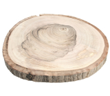 Plátok dreva vyhladený z oboch strán jabloň 18 - 20 cm