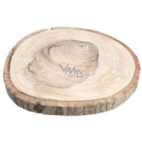 Plátok dreva vyhladený z oboch strán jabloň 18 - 20 cm