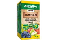 Agrobio Inporo Atlante K 20 rýchlo prijateľný draslík na postrek rastlín 10 ml