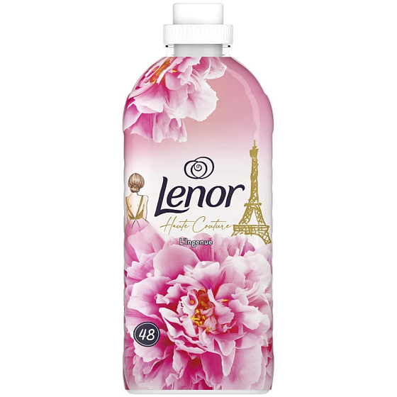 Lenor Haute Couture L´Ingenue, zmäkčovadlo s vôňou pivonky 48 dávok 1,2 l