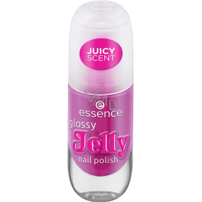 Essence Glossy Jelly lak na nechty s vôňou a vysokým leskom 01 Summer Splash 8 ml