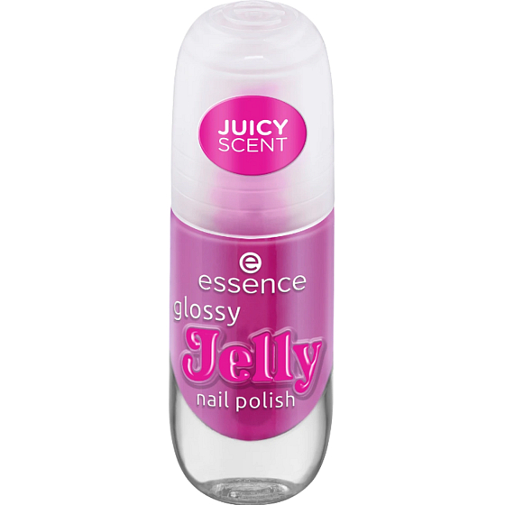 Essence Glossy Jelly lak na nechty s vôňou a vysokým leskom 01 Summer Splash 8 ml