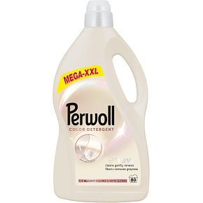 Perwoll Light Colors prací gel na svetlobarévne a biele oblečenie 80 dávok, 4L