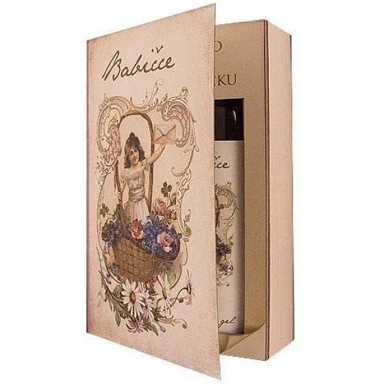 Bohemia Gifts Rozprávka o starej mame darčekový set sprchový gél 250 ml + olejová kúpeľ 250 ml